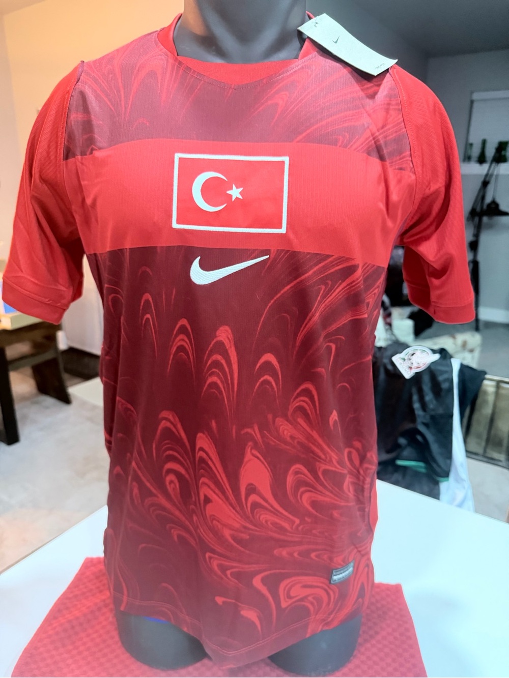 Men’s Red Turkey Football Jersey